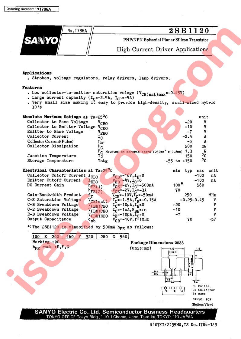 2SB1120