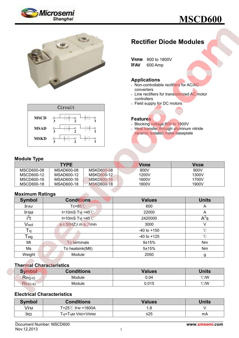 MSCD600