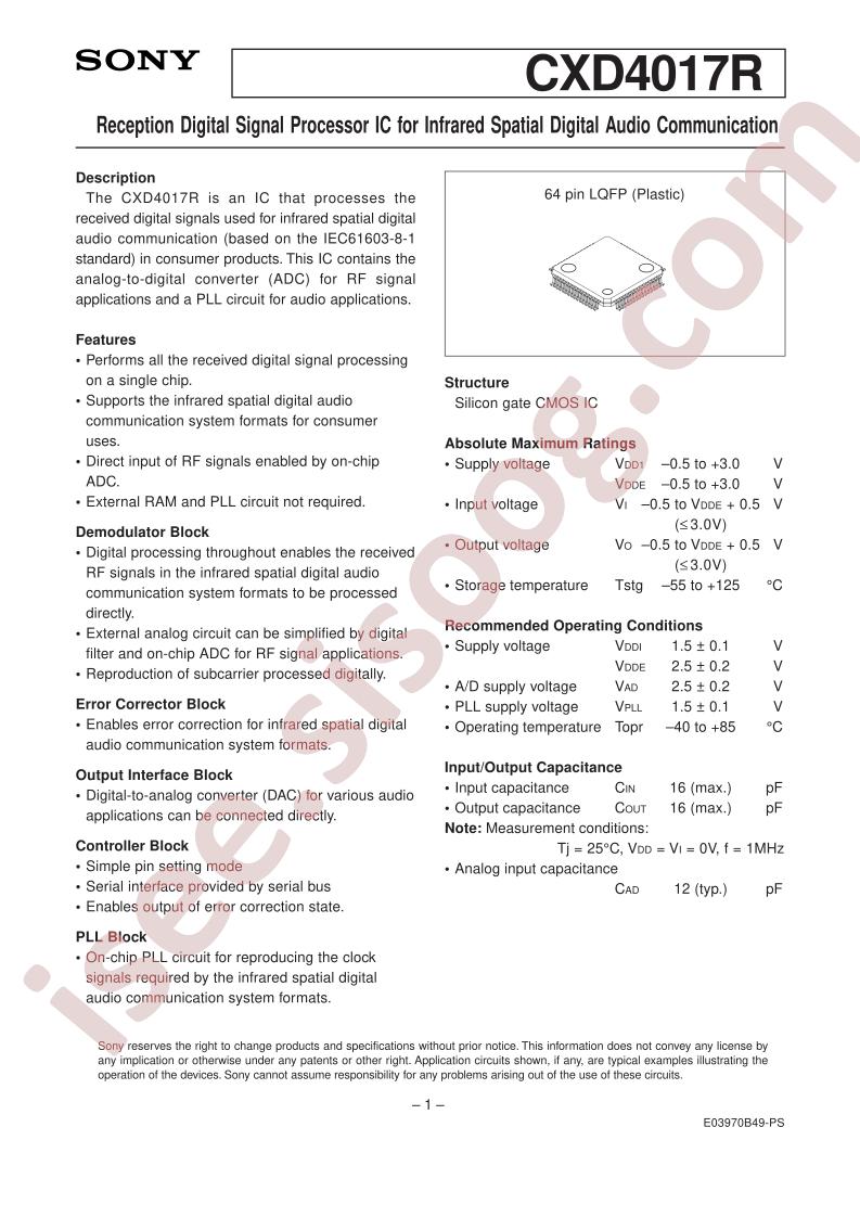 CXD4017R
