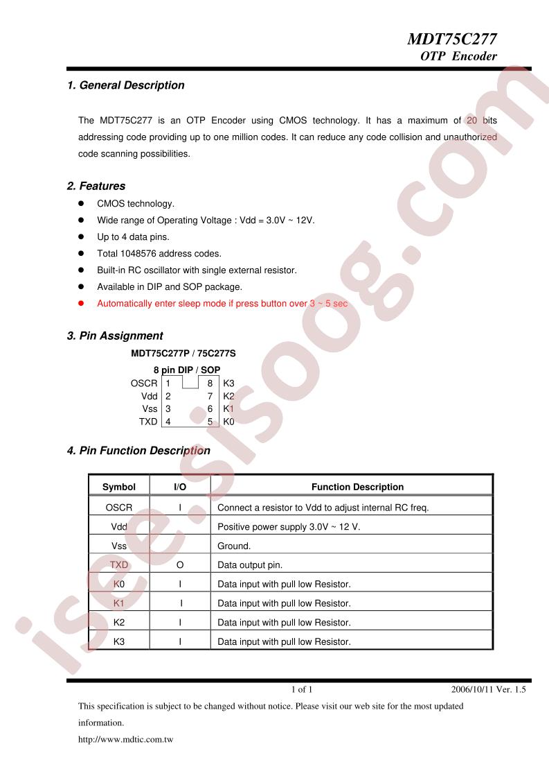 MDT75C277