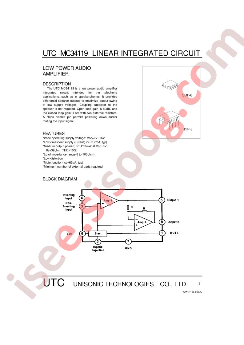 UTCMC34119