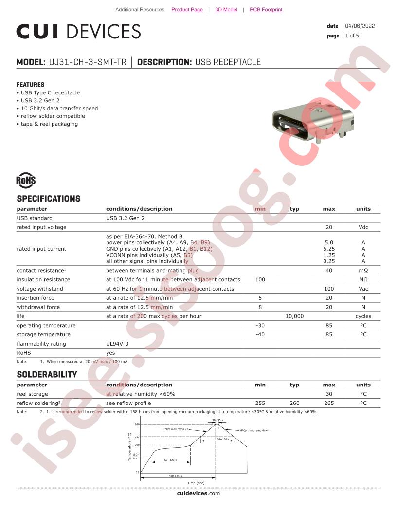 UJ31-CH-3-SMT-TR