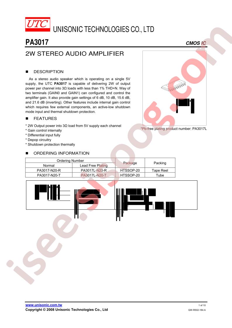 PA3017-N20-R