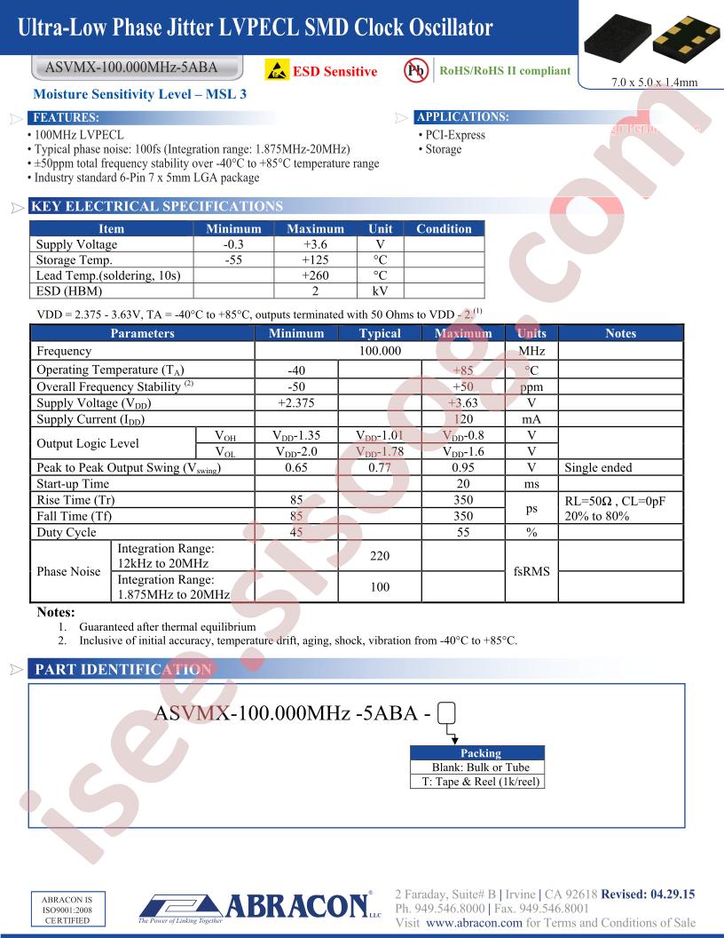 ASVMX-100.000MHZ-5ABA