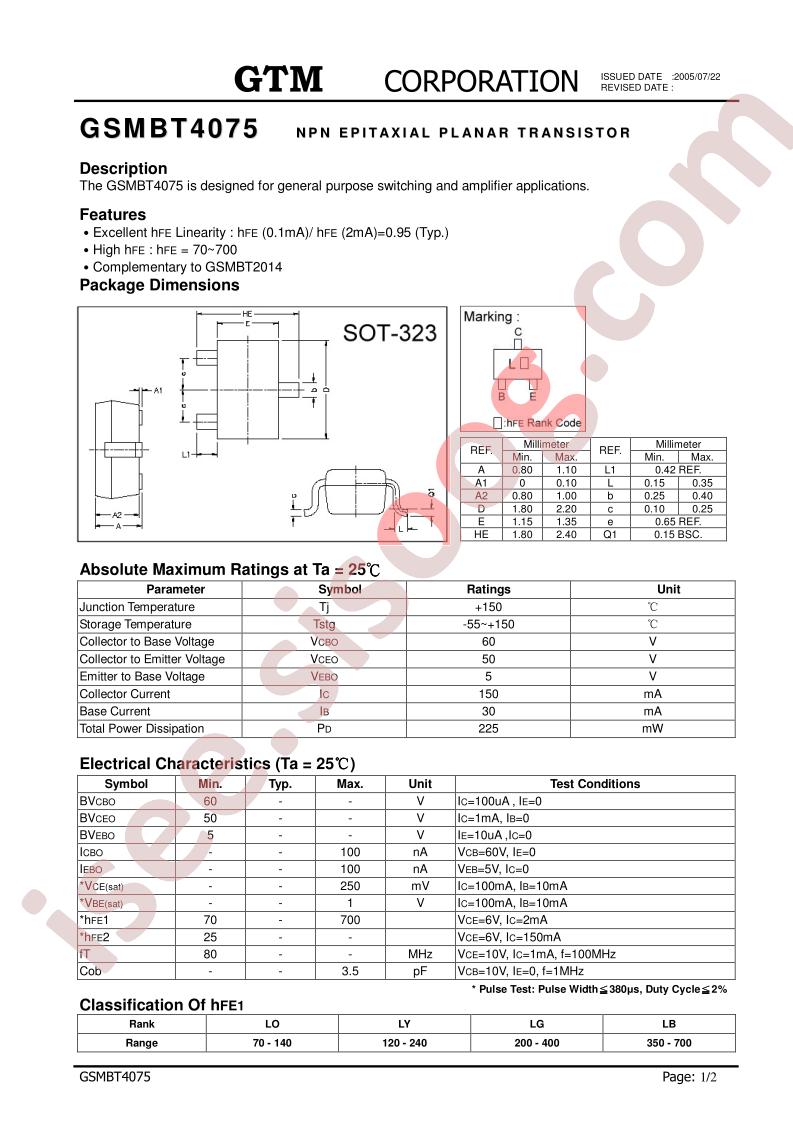 GSMBT4075