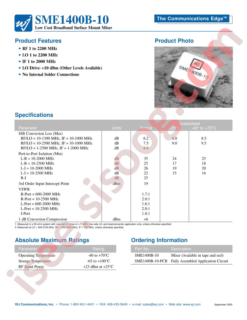 SME1400B-10