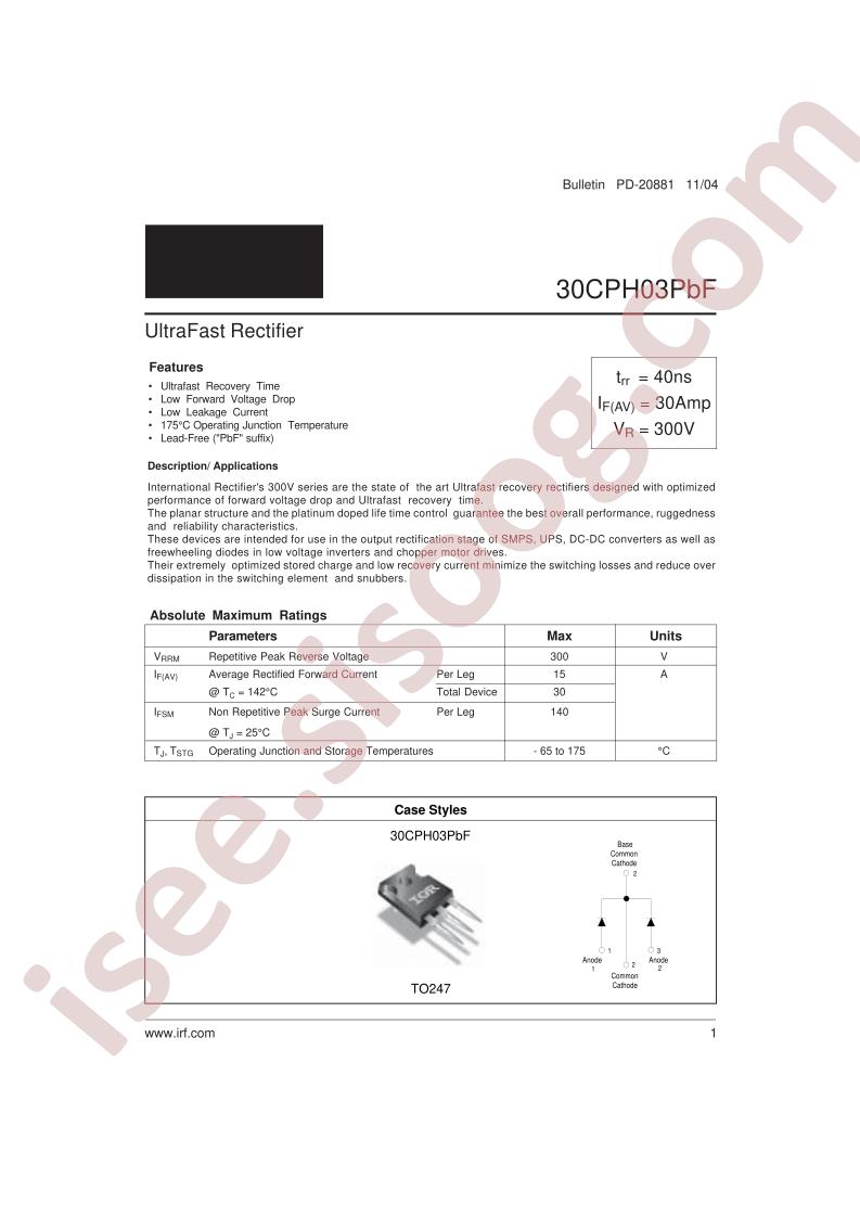 30CPH03PBF