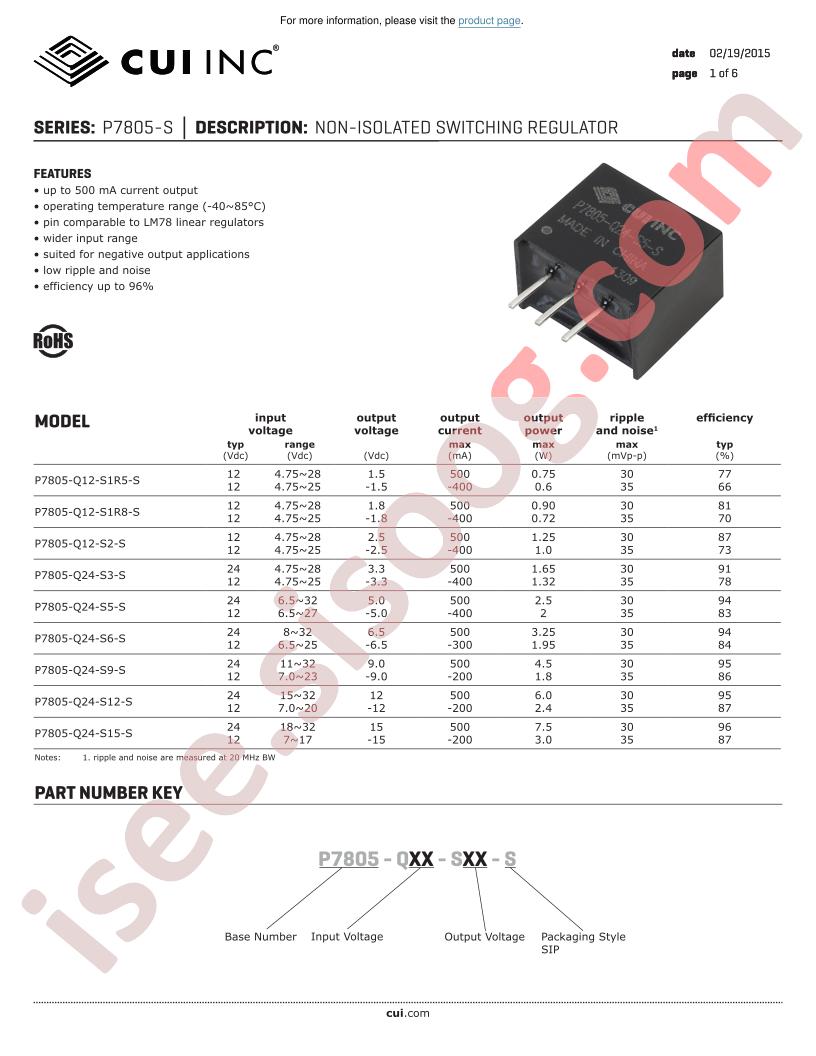 P7805-Q24-S12-S