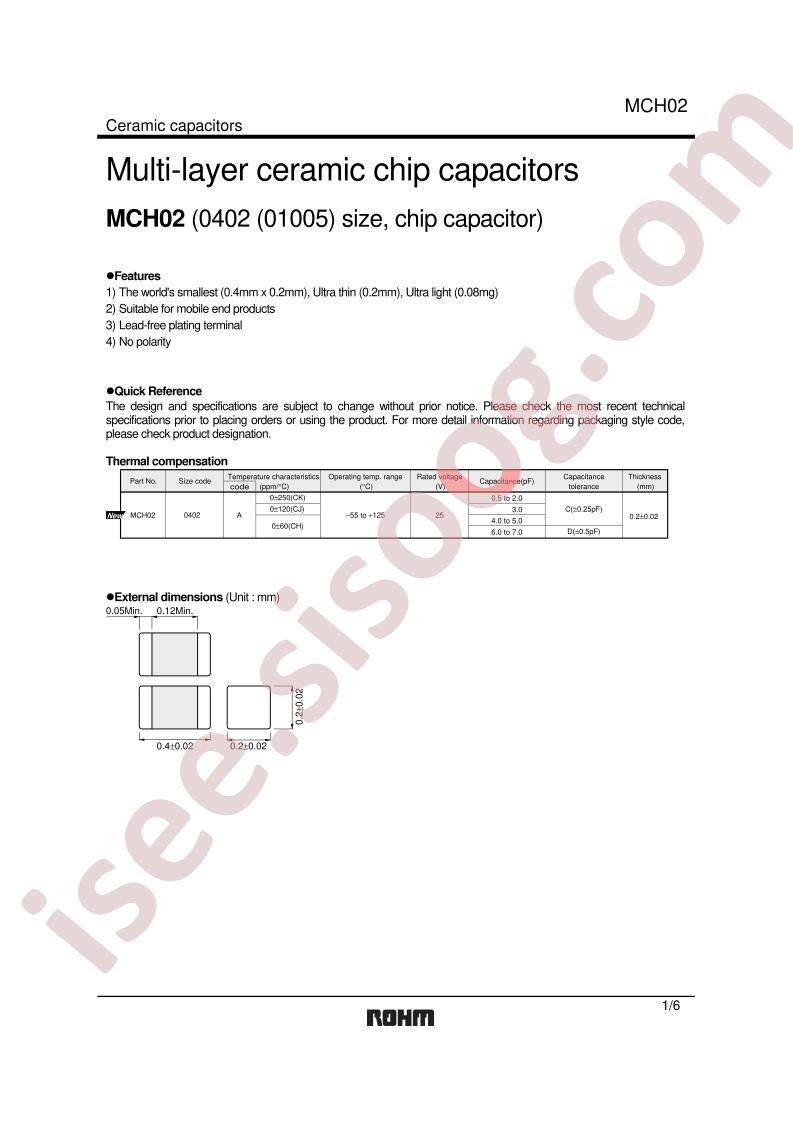 MCH022A030CK