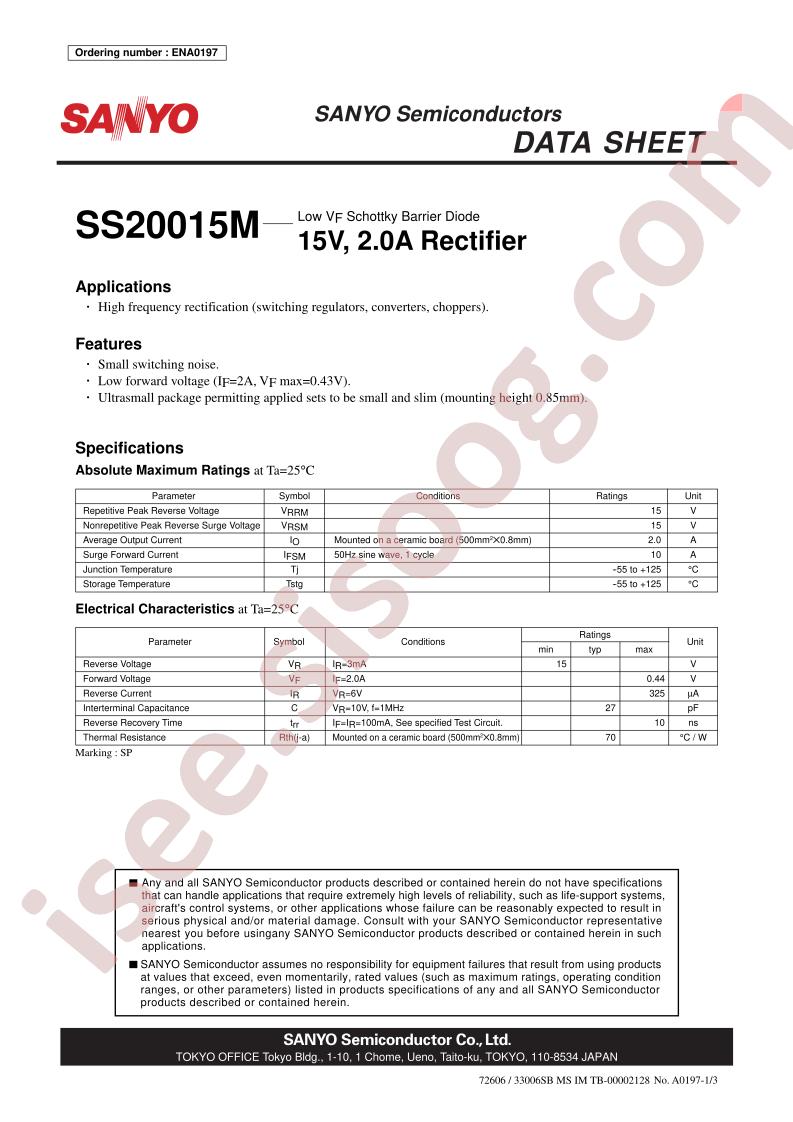 SS20015M