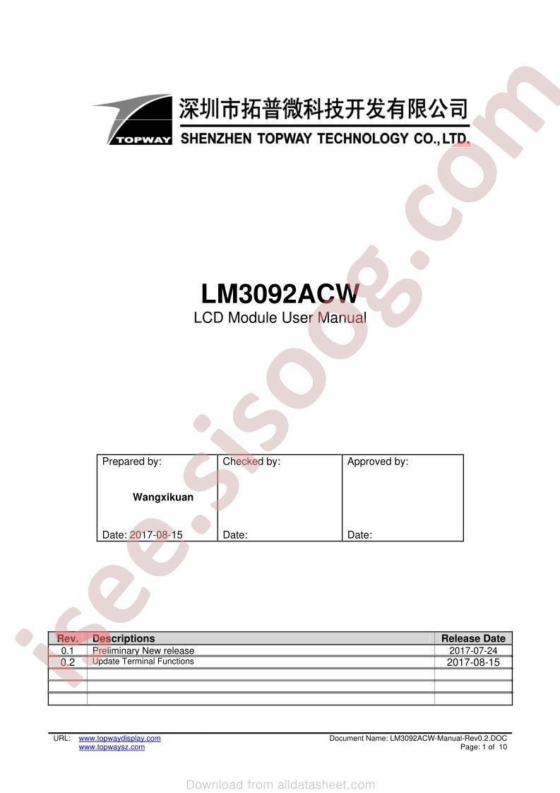 LM3092ACW