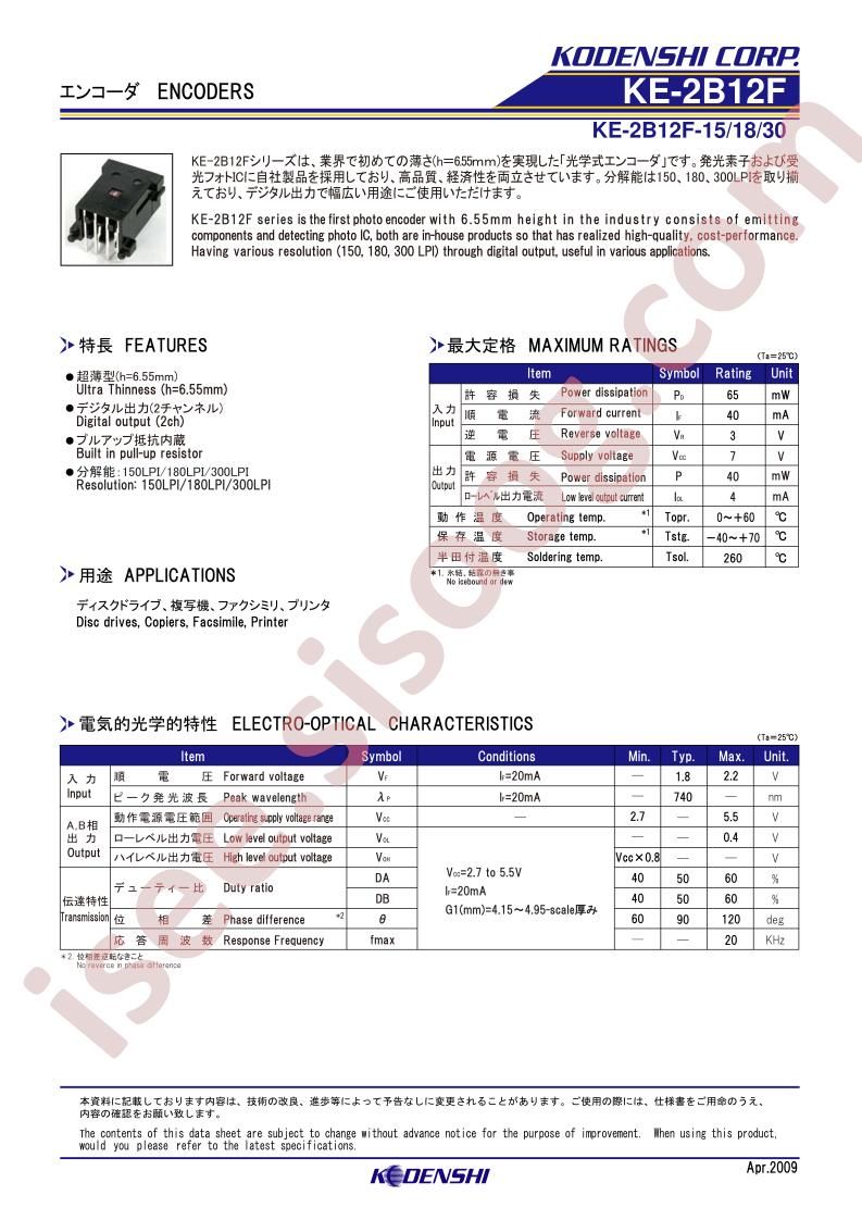 KE-2B12F