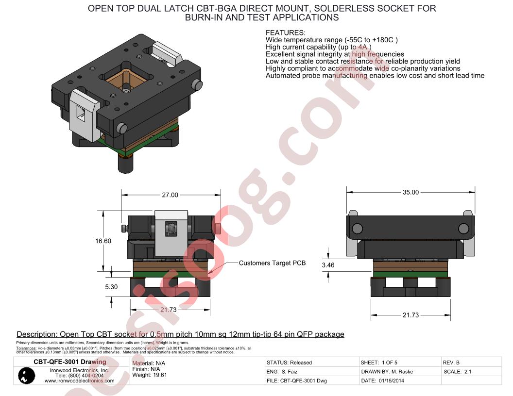 CBT-QFE-3001