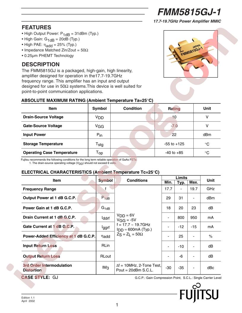 FMM5815GJ-1