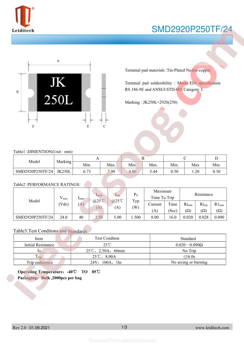 SMD2920P250TF-24