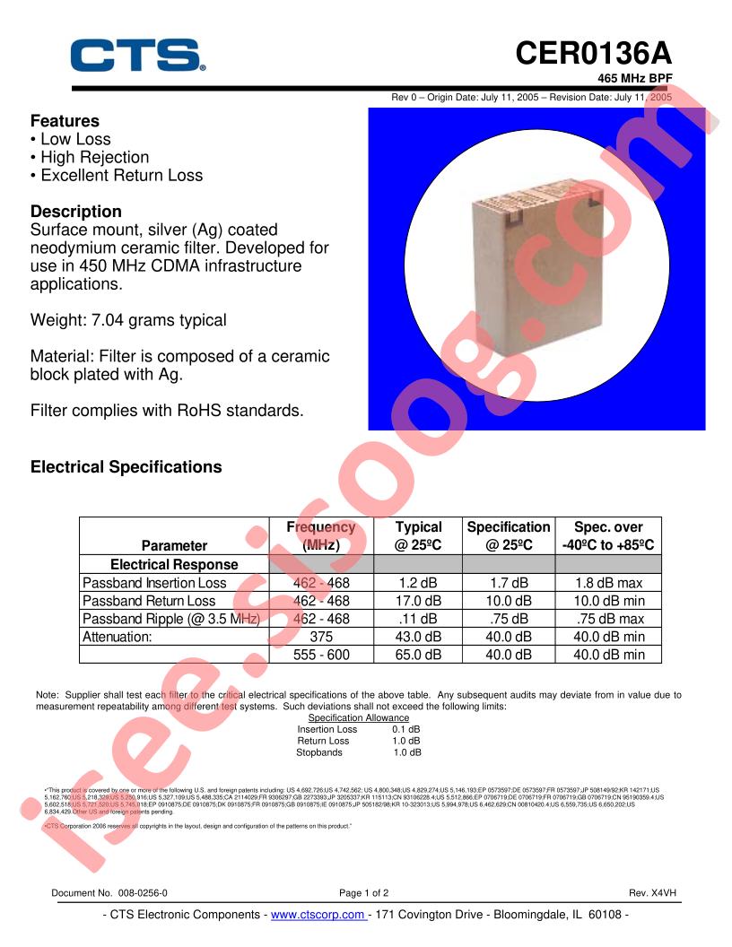 CER0136A