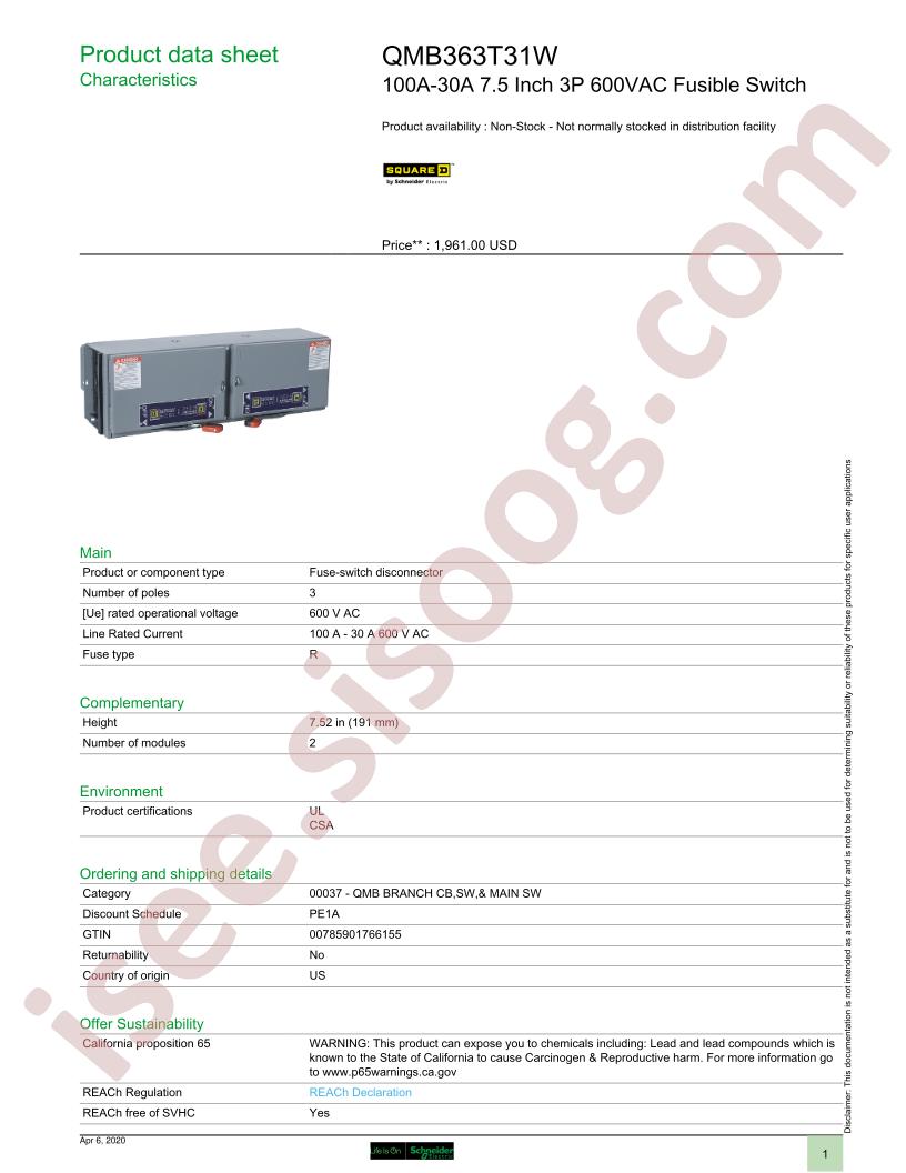 QMB363T31W
