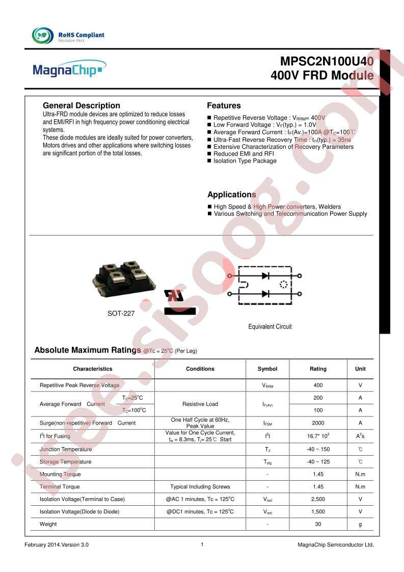 MPSC2N100U40