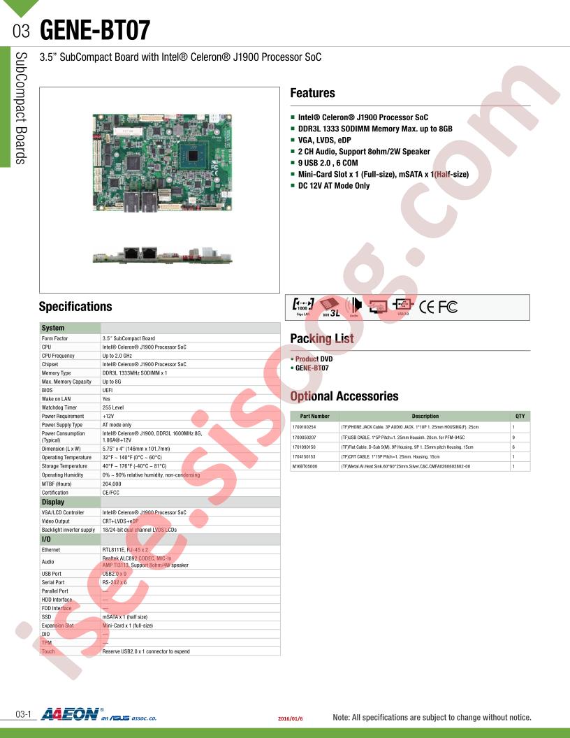 GENE-BT07-A10-0001