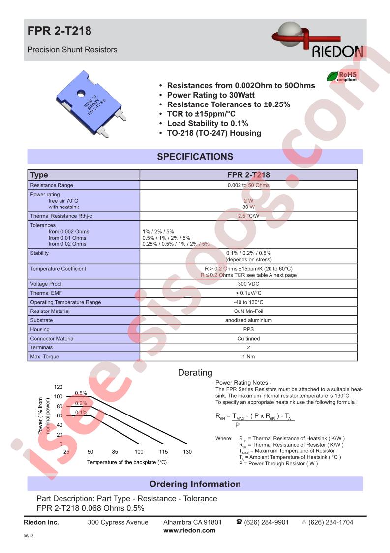 FPR2-T2180068OHMS