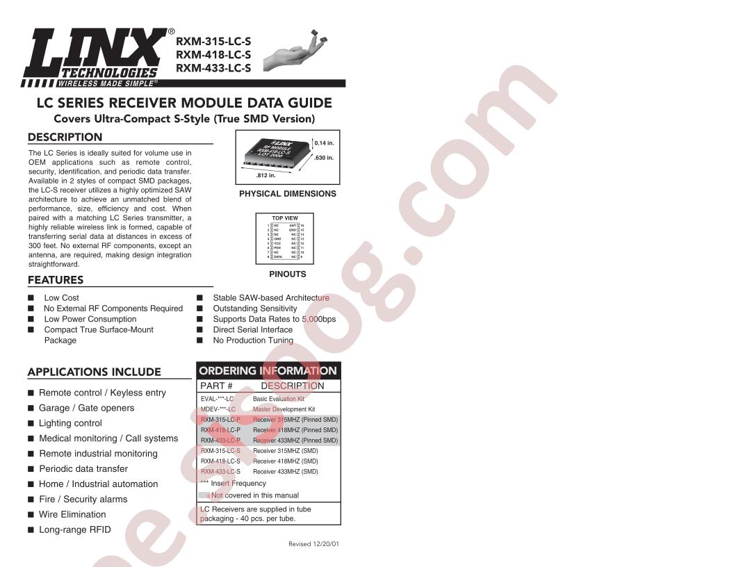 RXM-315-LC-S