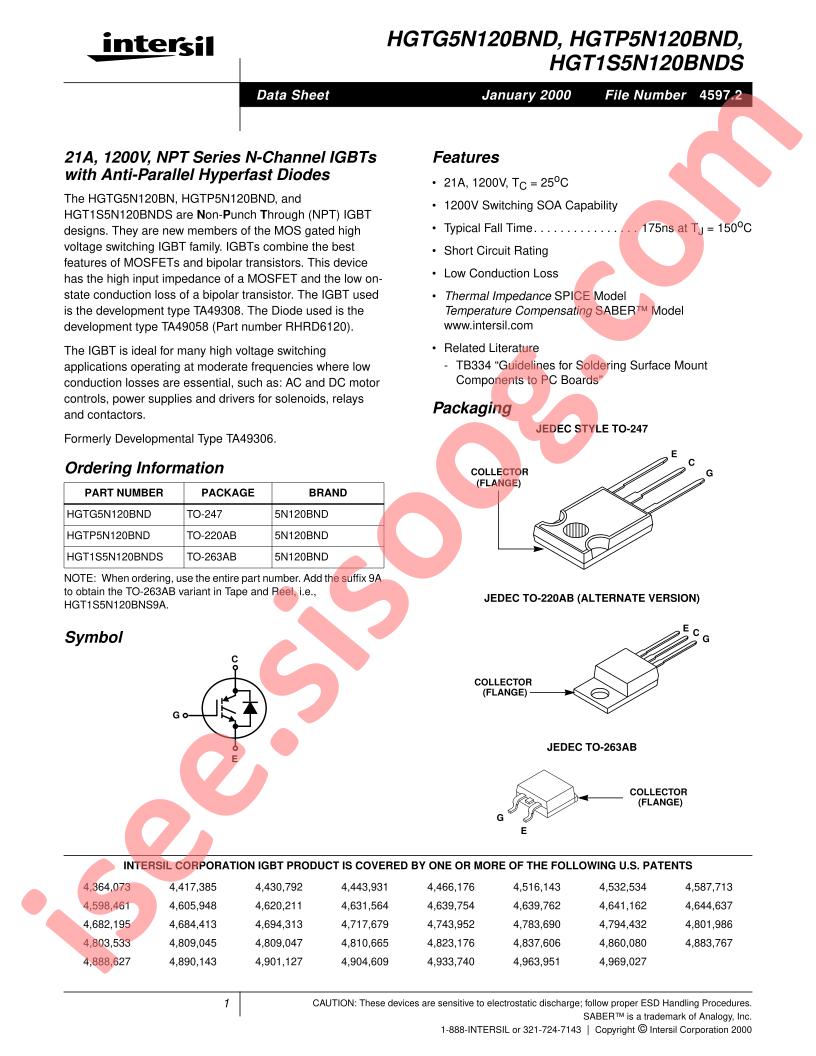 HGTP5N120