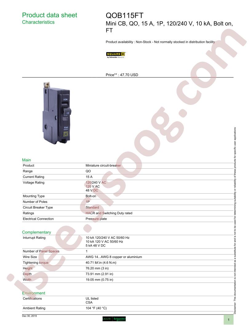 QOB115FT