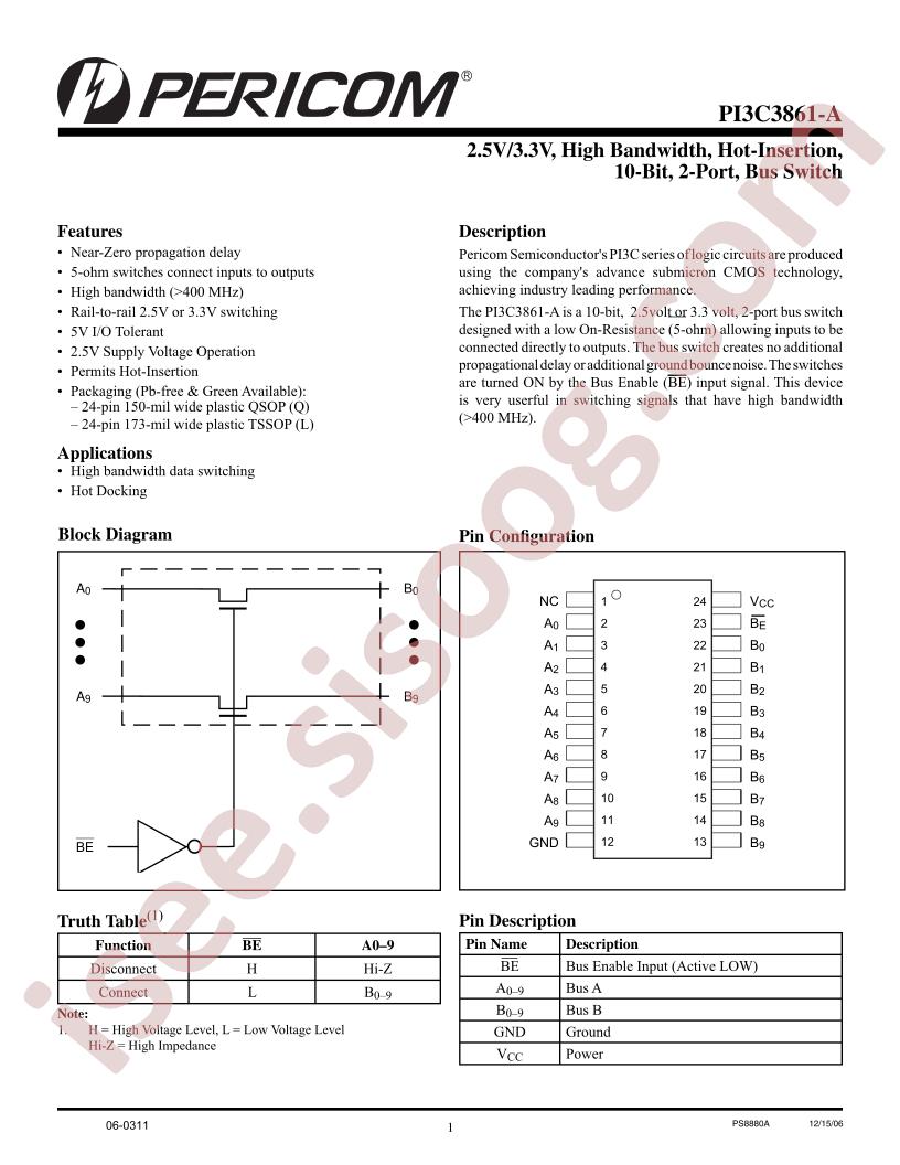 PI3C3861-A