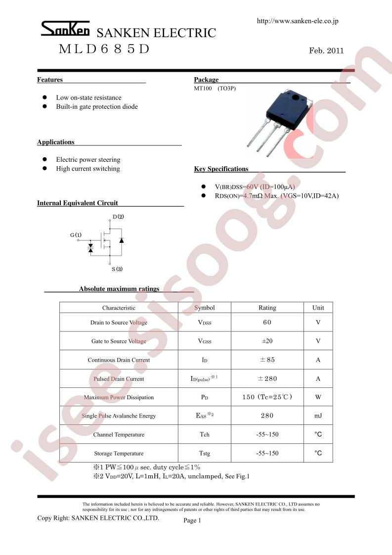 MLD685D