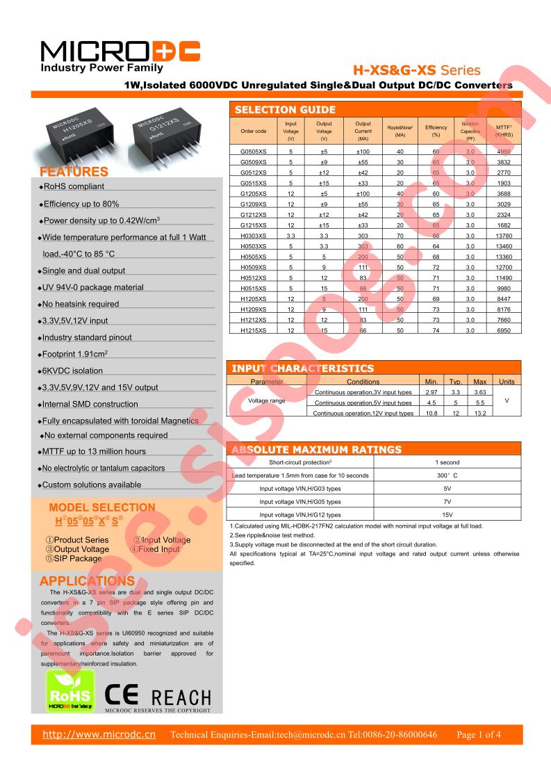 H1205XS