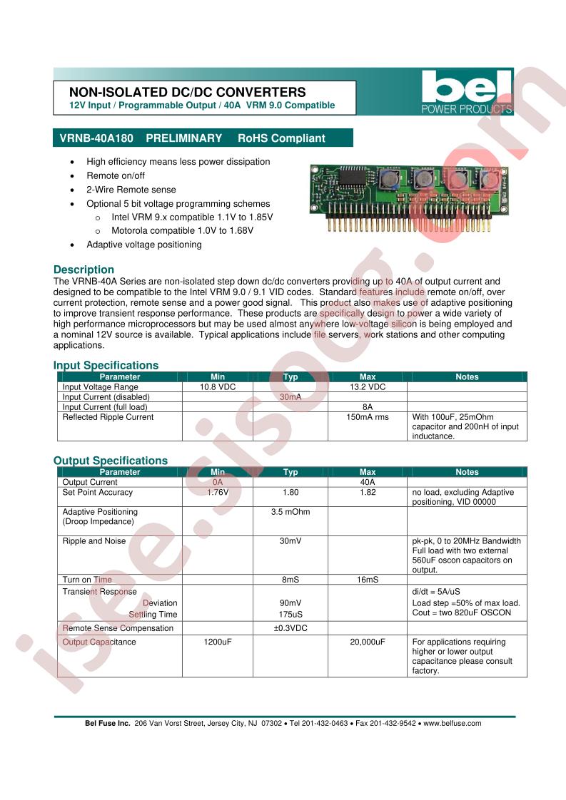 VRNB-40A180