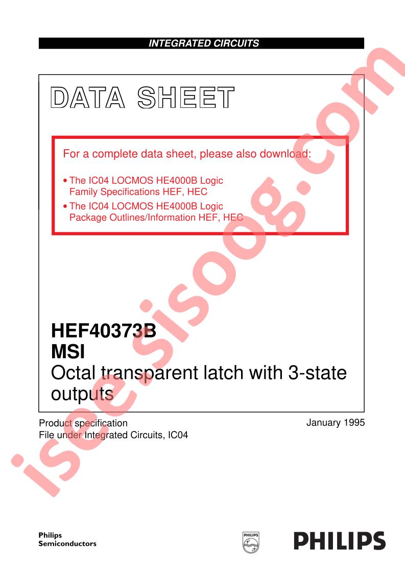 HEF40373BN