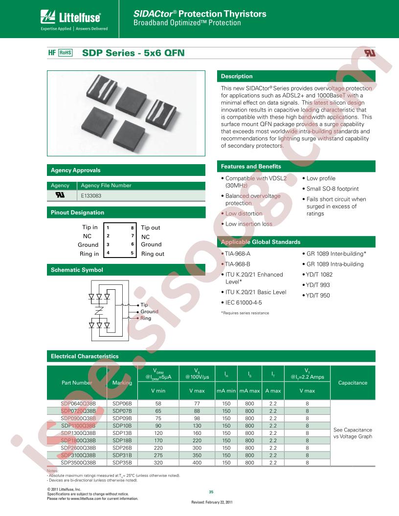 SDP1100Q38B