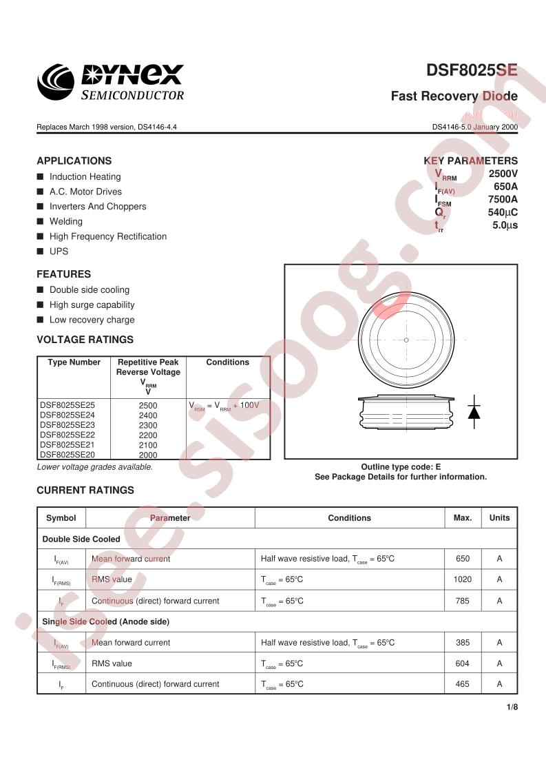 DSF8025SE22