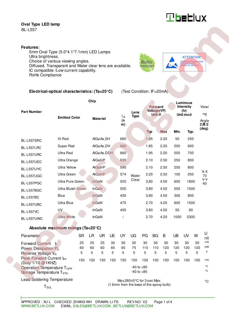 BL-L557UEC