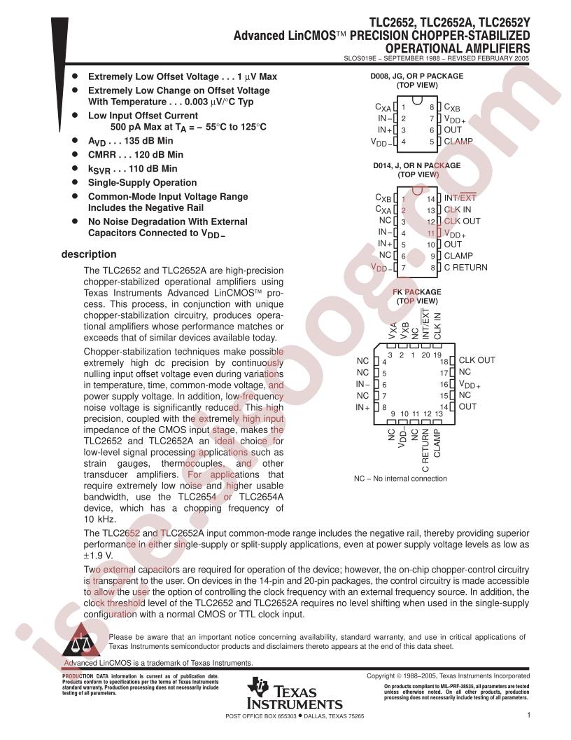 TLC2652AC-8DR