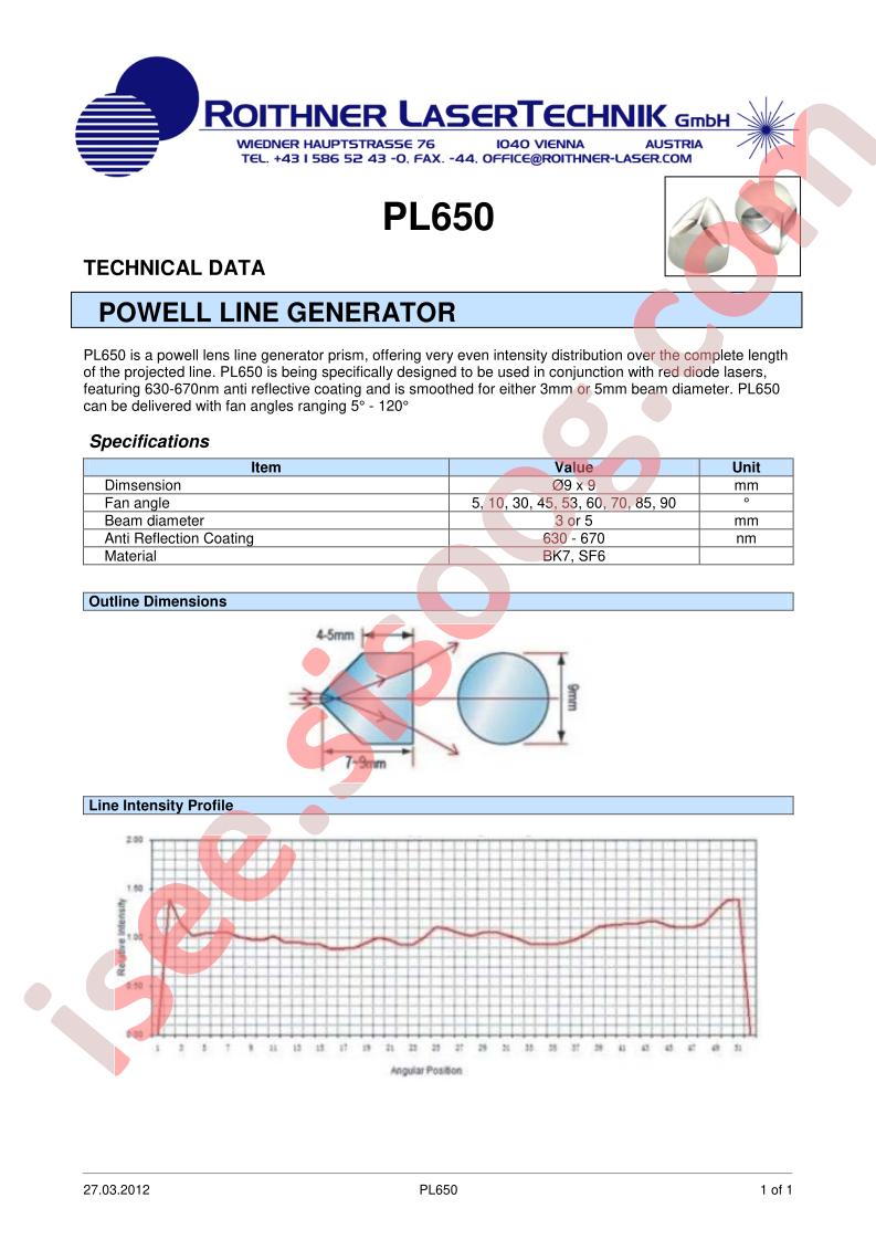 PL650-5-60