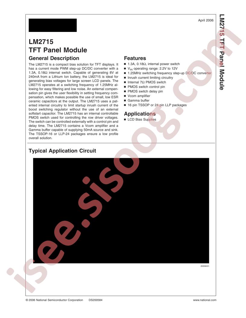 LM2715MT-ADJ