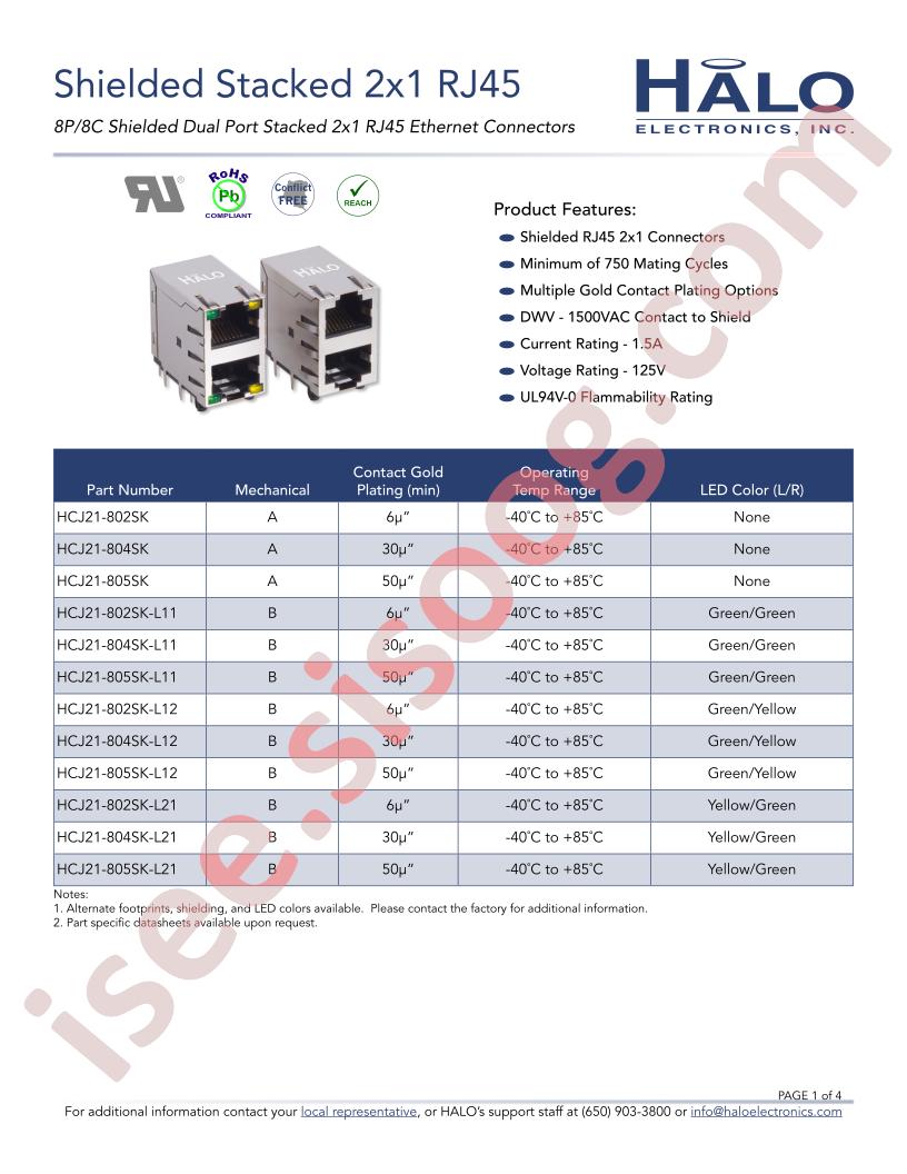 HCJ21-802SK