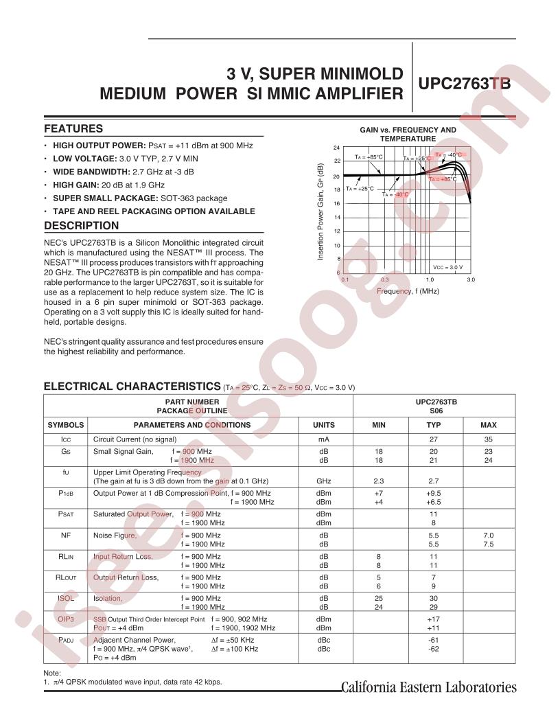 UPC2763TB