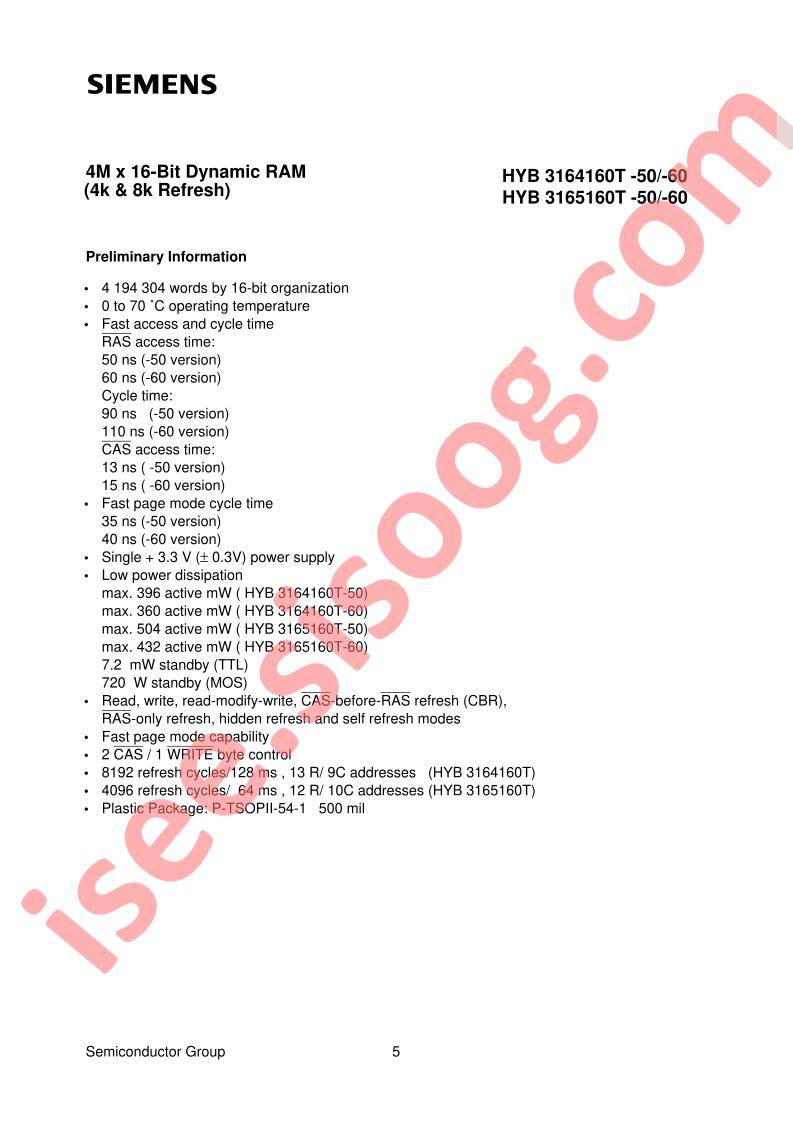 HYB3164160T