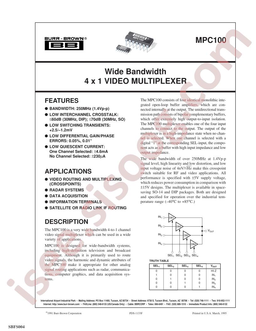 MPC100