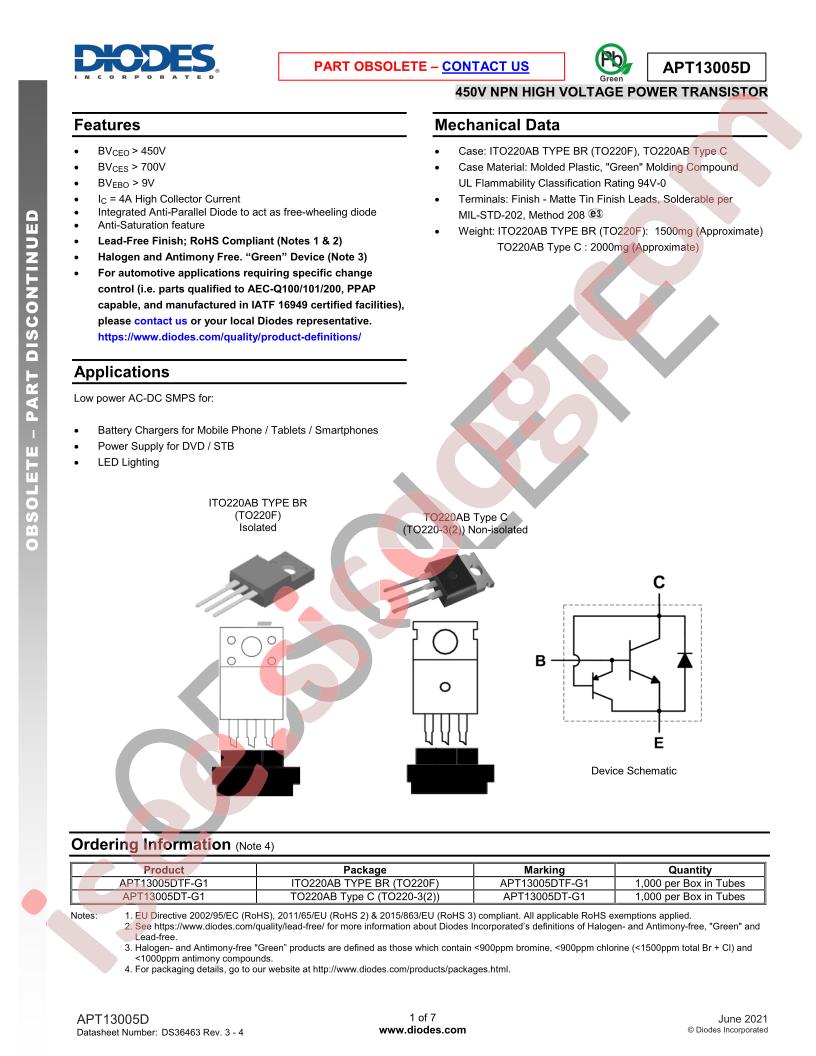 APT13005DT-G1