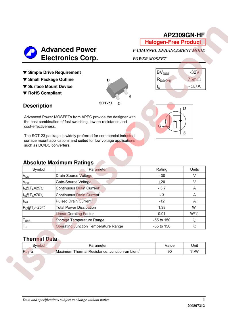 AP2309GN-HF