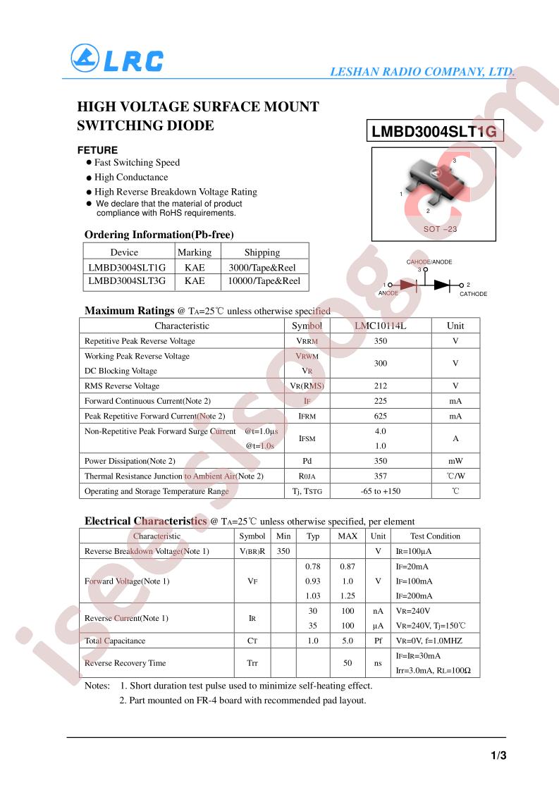 LMBD3004SLT3G