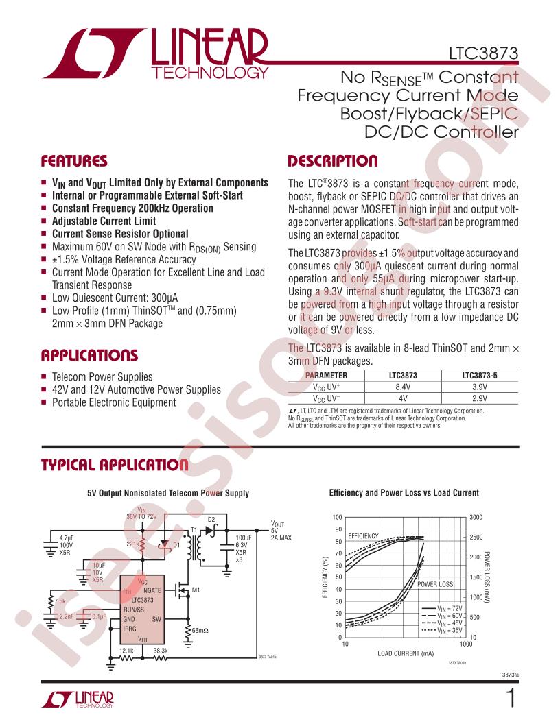 LTC3873EDDB-TRPBF