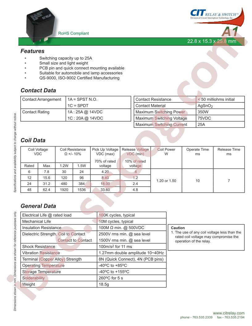 A11ASP6VDC1.2D