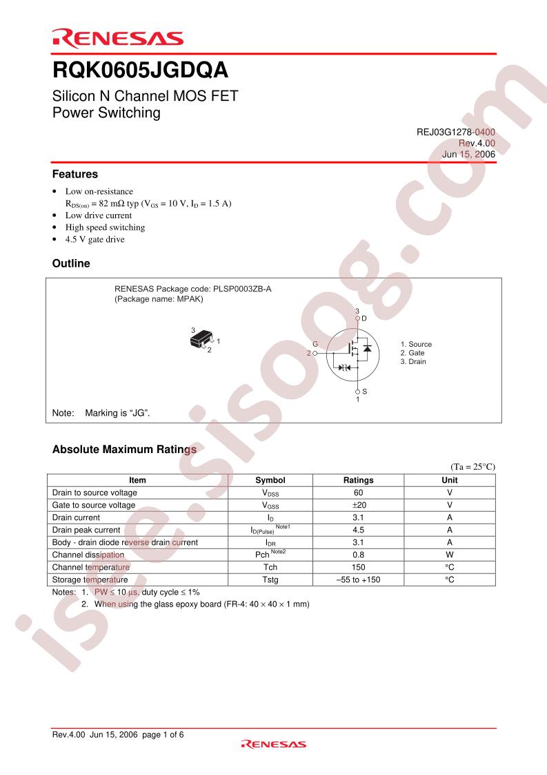 RQK0605JGDQA