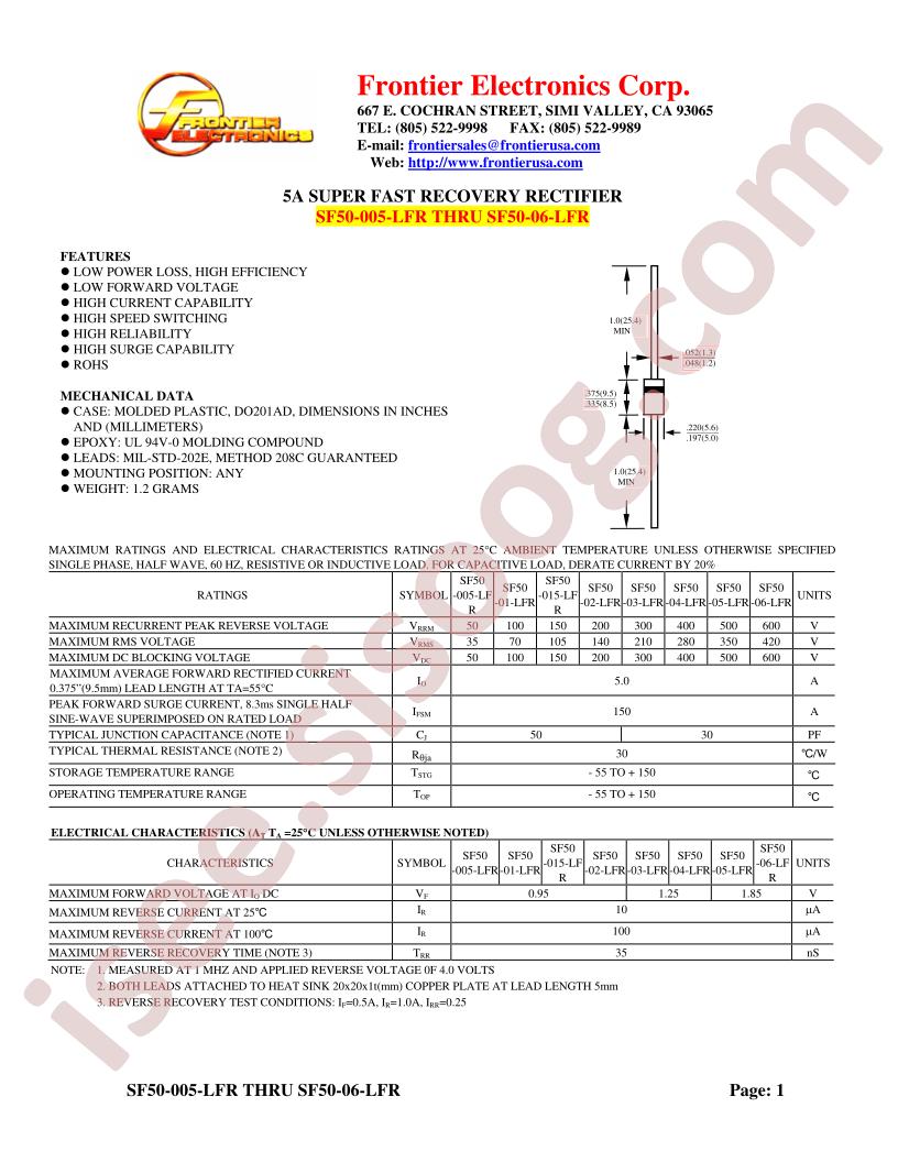 SF50-015-LFR