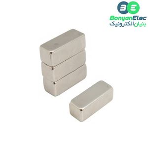 آهن ربای نئودمیوم فوق قوی 25mm x 10mm مستطیلی